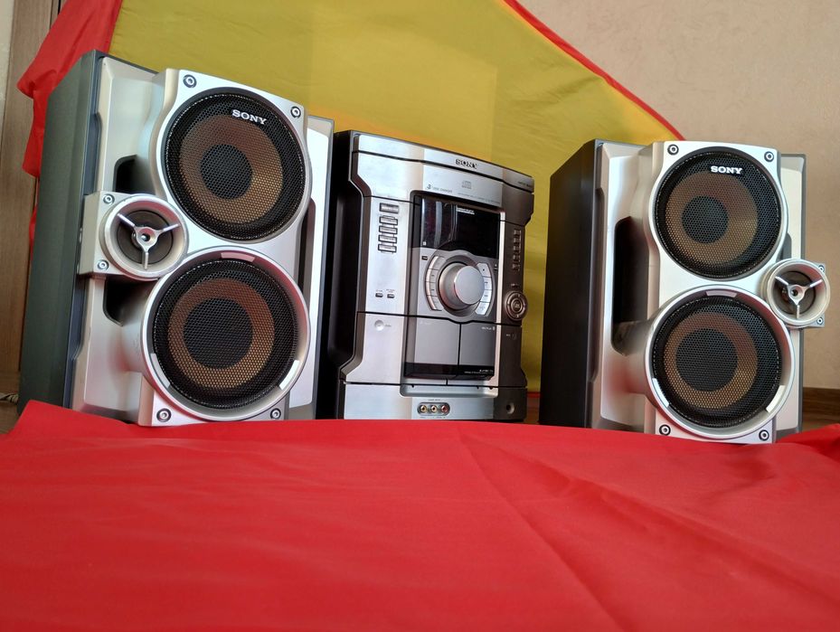 Потужний муз центр Sony 500 Вт ( Блютуз / AUX / Bluetooth ) Сони Соні