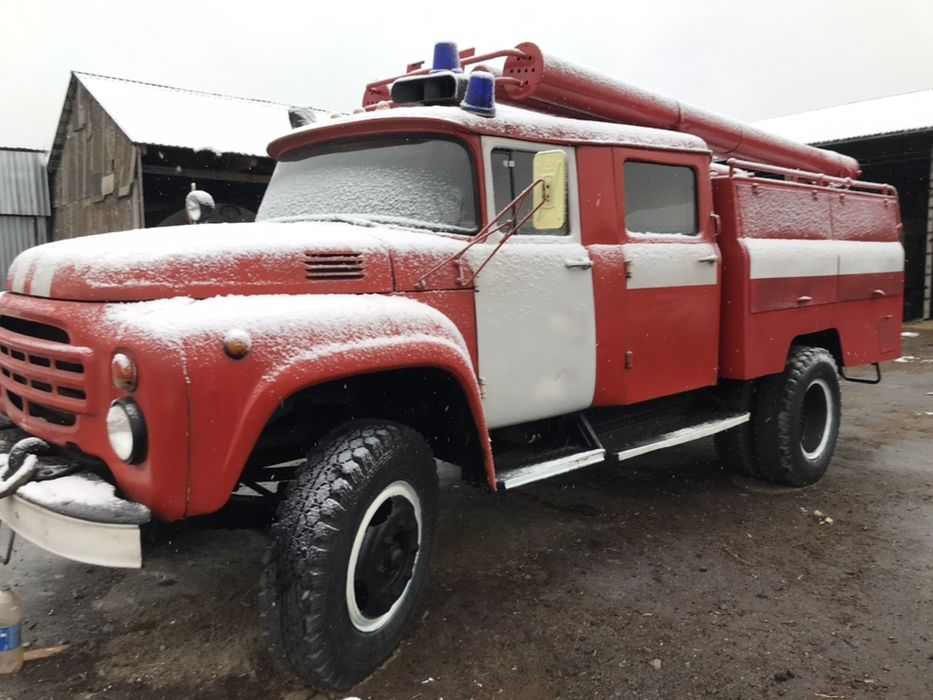 Пожарная машина Зил-130 з нз