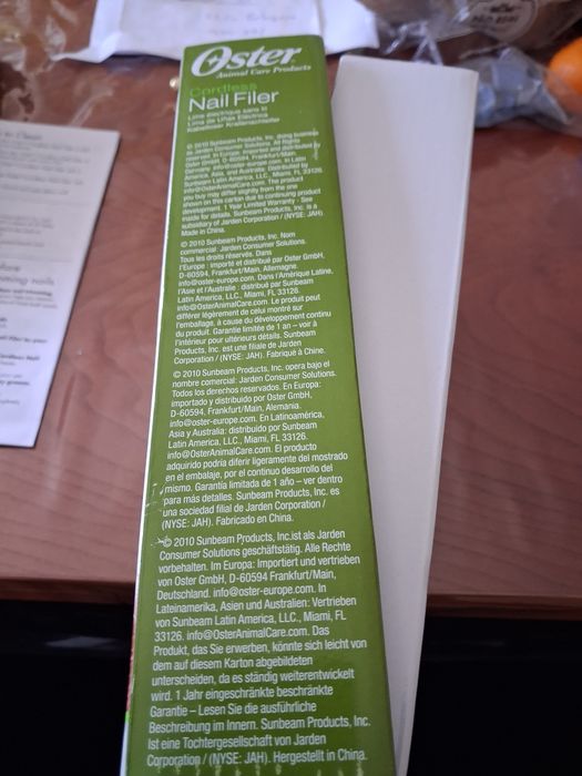 Máquina para limar unhas de cães