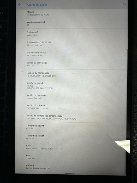 Lenovo tb x306f 2021 (bolsa, capa, teclado e caneta)