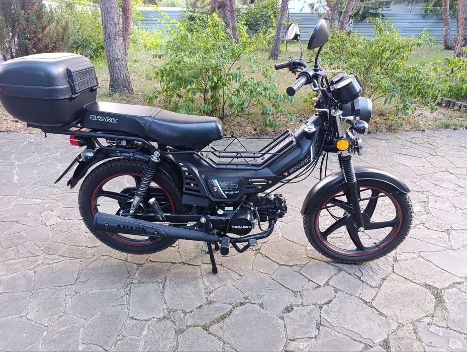 Мотоцикл Spark SP125C-1CF стан НОВОГО 227 км пробігу Кофр у подарунок