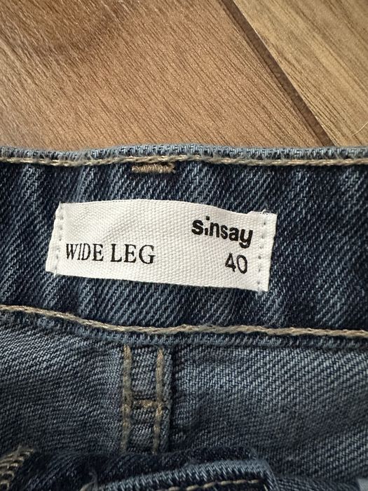 Jeansy wide leg Sinsay