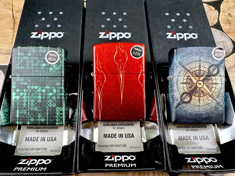 Запальнички Zippo із колекції Premium нові
