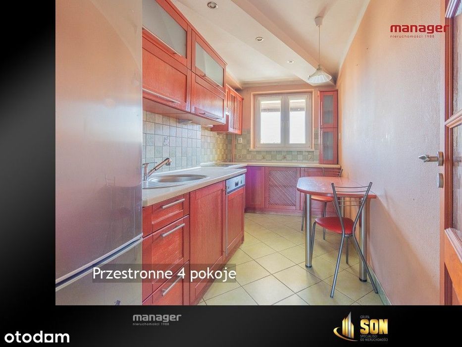 Przestronne 4 pokoje