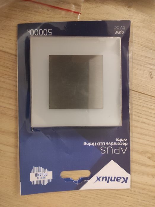Oprawy przyschodowe LED Kanlux 12 V, czujniki,zasilacze