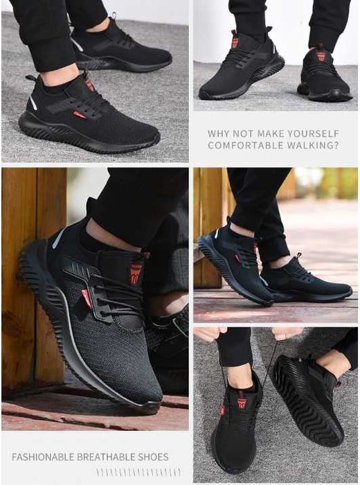 Buty robocze, ochronne, bhp, adidasy, sportowe z podnoskiem 36-48