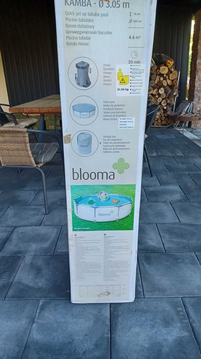 Basen ogrodowy Blooma 4.5m³
