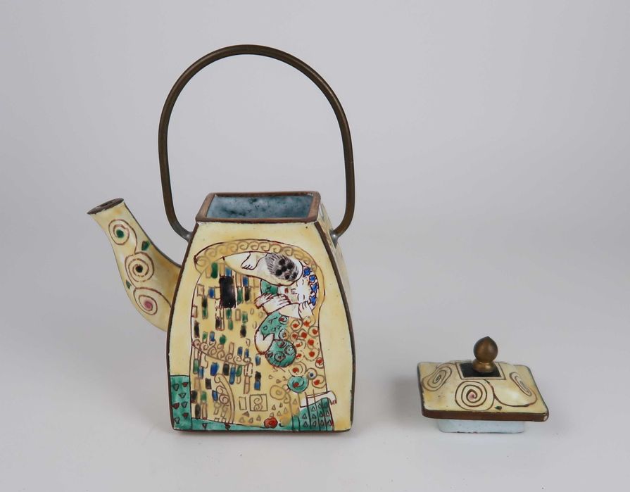 Bule miniatura esmalte de cloisonné - China