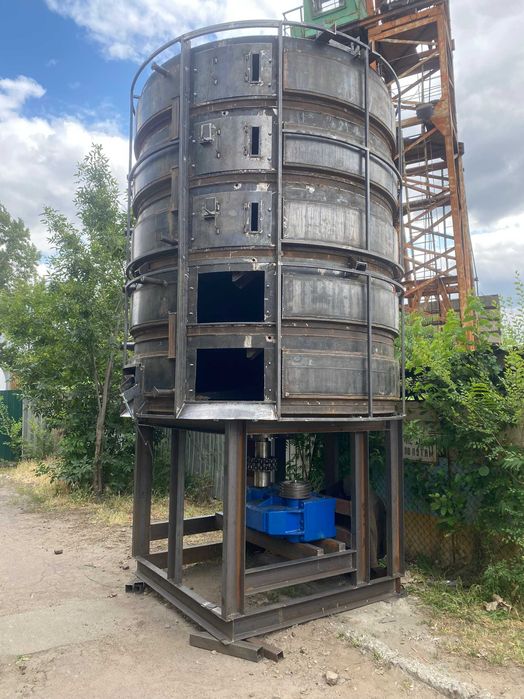 Жаровня і котел для маслоцеха. Жаровня для сої. Парова жаровня.