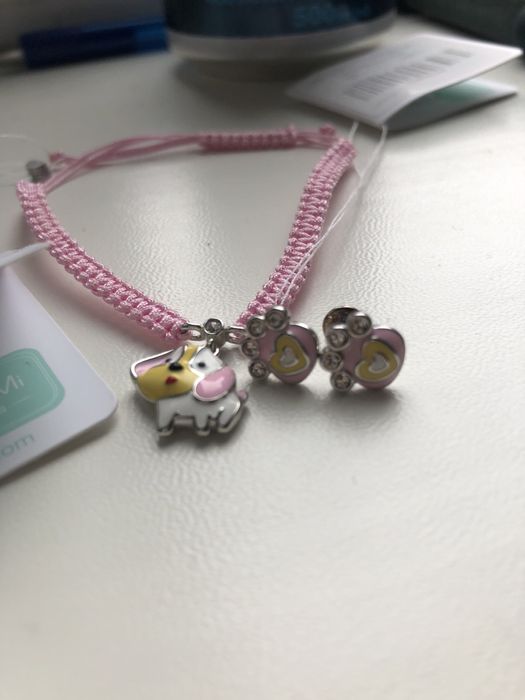 Подарунковий набір UMa & UMi для дівчинки (срібло)