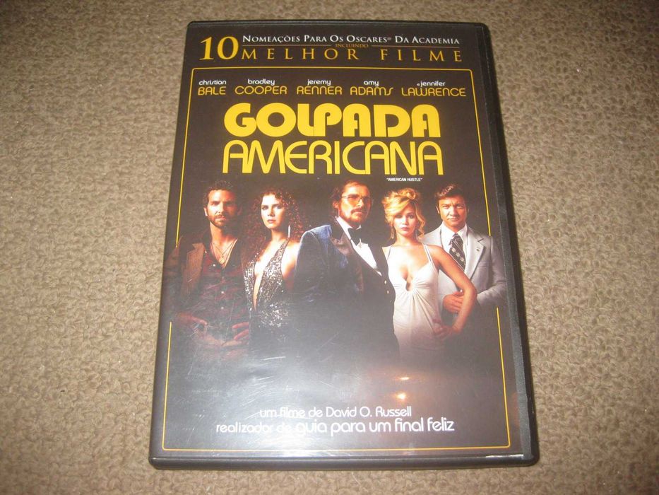 DVD "Golpada Americana" com Bradley Cooper