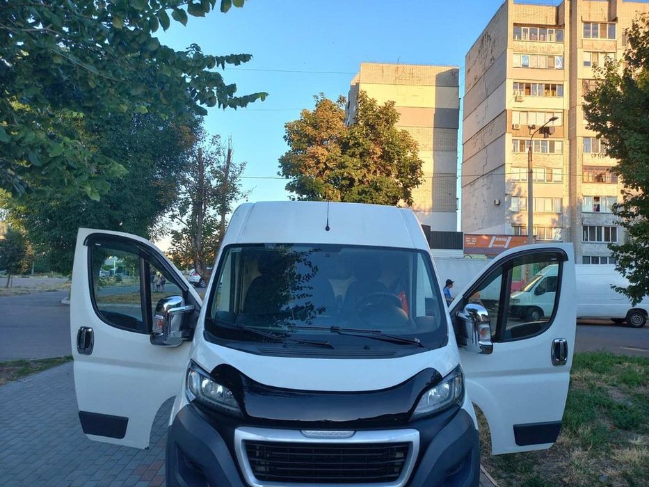 Peugeot Boxer 2006-2025 рр. Дефлектор капота 2014+ (EuroCap)