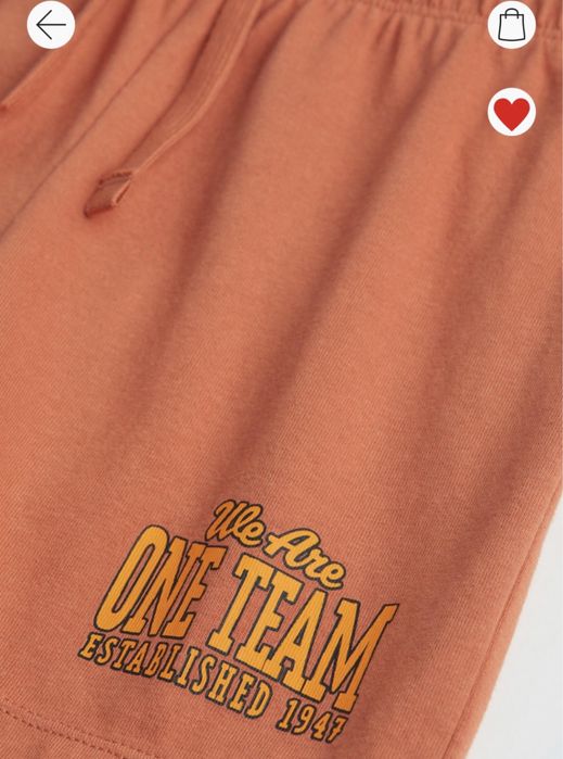 Szorty krótkie spodenki chłopięce H&M 122