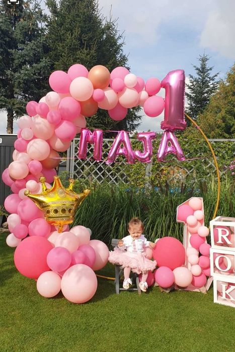 Stelaz na girlande balonową