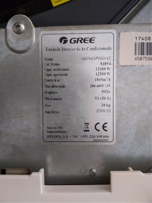 Ar condicionado indutrial