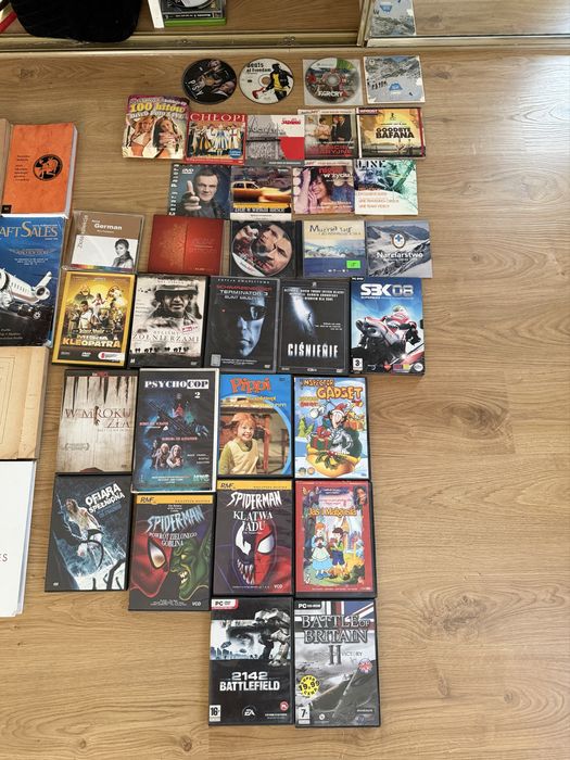 Plyty dvd zestaw