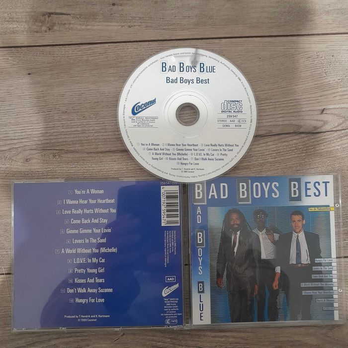 Bad Boys Blue - Best - CD 1989 Coconut Super stan