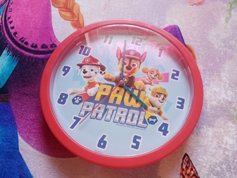 Nowy zegar psi patrol