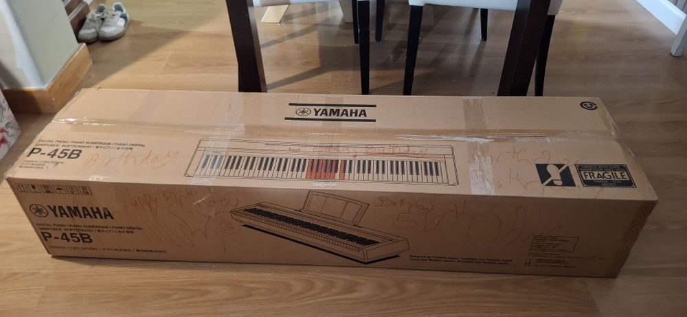 Piano Yamaha P45 + suporte