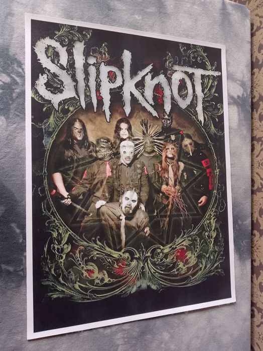 plakat na płótnie zespołu muzycznego slipknot