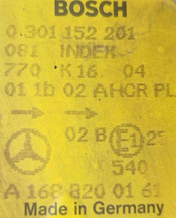 Ótica / Farol Esquerdo A1688200161 - MERCEDES-BENZ A-CLASS