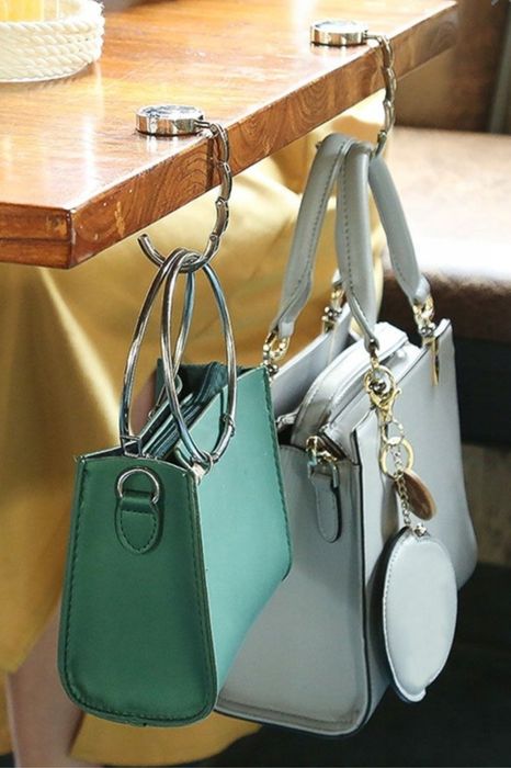 WIESZAK uchwyt NA TOREBKĘ do STOŁU stolika bardzo praktyczny