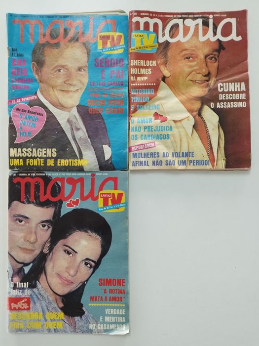 Revistas Maria - Anos 80