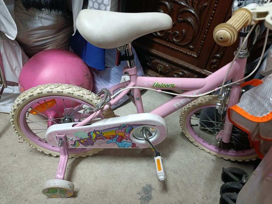 Bicicleta menina rosa