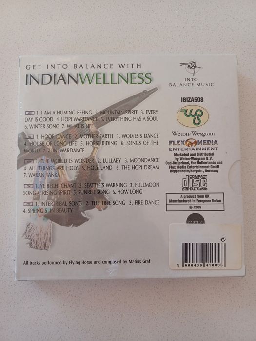 Caixa 5 Cd's IndianWellness