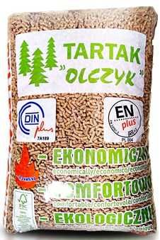 Pellet Olczyk 6mm Pelet drzewny Certyfikat ENa1 Promocja