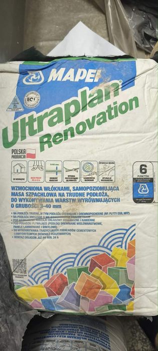 Mapei Ultraplan Renovation Masa Szpachlowa 8szt