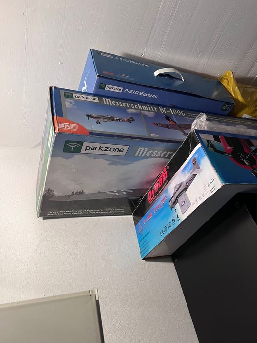 Aero RC Parkzone Messerschmitt BE-109G BNF 1 metro envergadura SEM USO