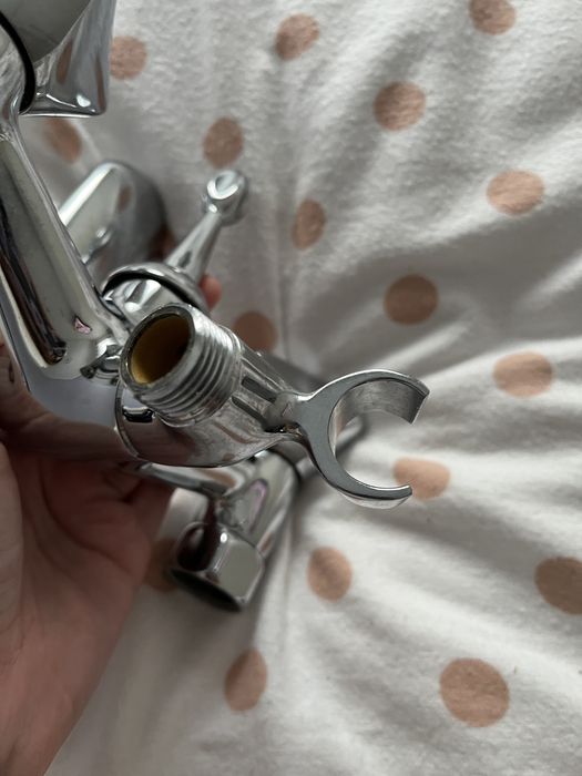 Torneira INOX quente e frio