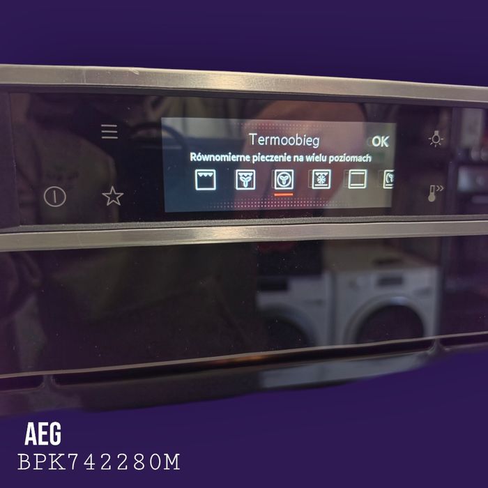 AEG BPK742280M – piekarnik 60 cm WiFi Pyroliza termosonda