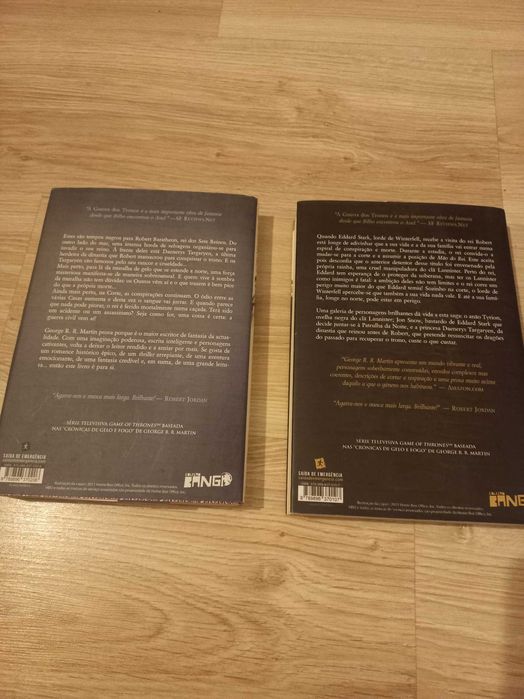 Livros da série "A Guerra dos Tronos"
