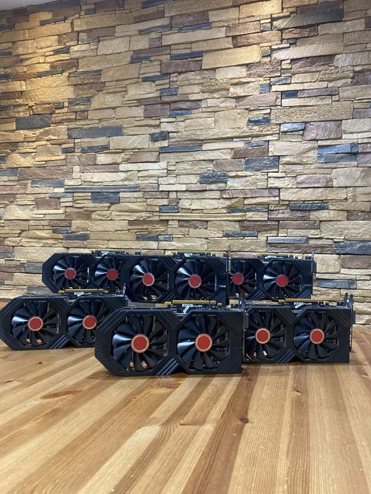 HURT: 6x XFX Radeon RX 580 4GB - Mining Edition / Pakiet Serwisowy