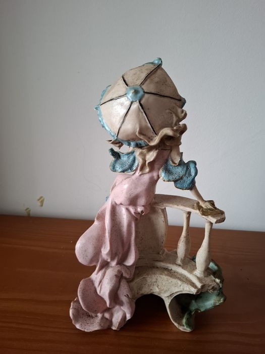 Estátua Estatueta de decoração de porcelana