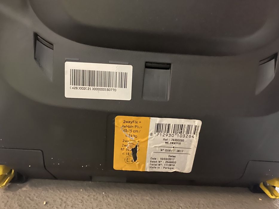 Zestaw Maxi Cosi / baza, gondola + fotelik 2 way fix