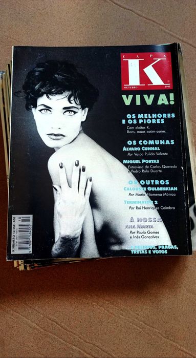 14 números da revista K-Capa