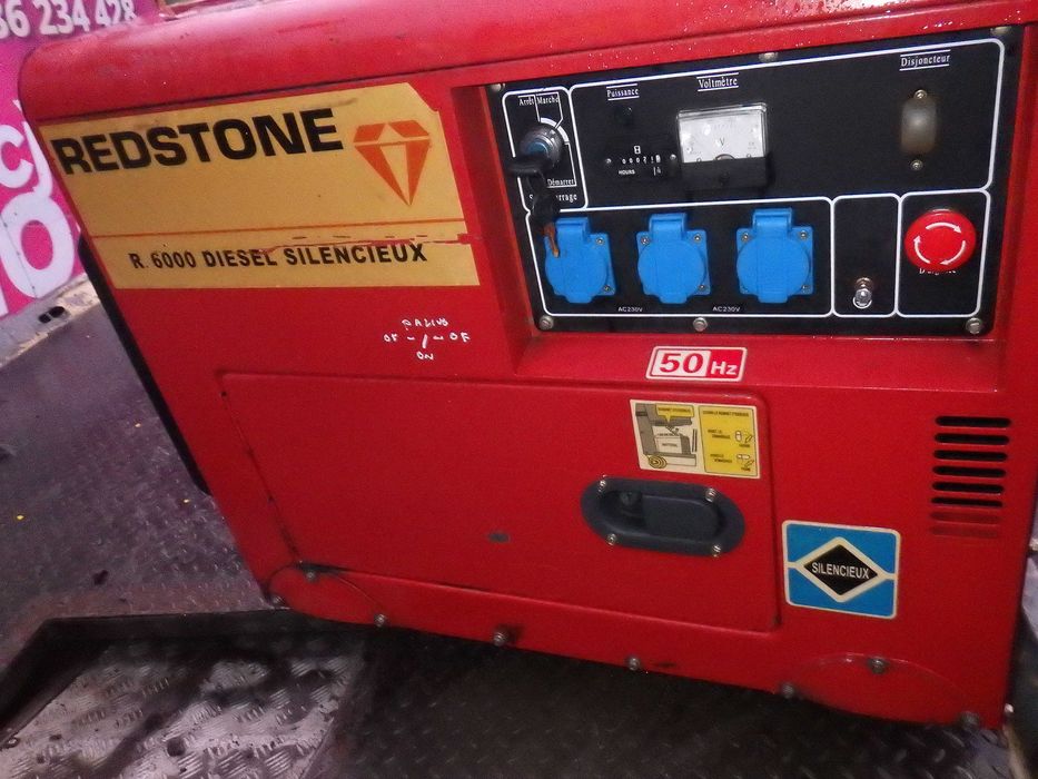 Agregat Prądotwórczy Generator Diesel Wyciszony 6. 3 Kva ORYGINALNY