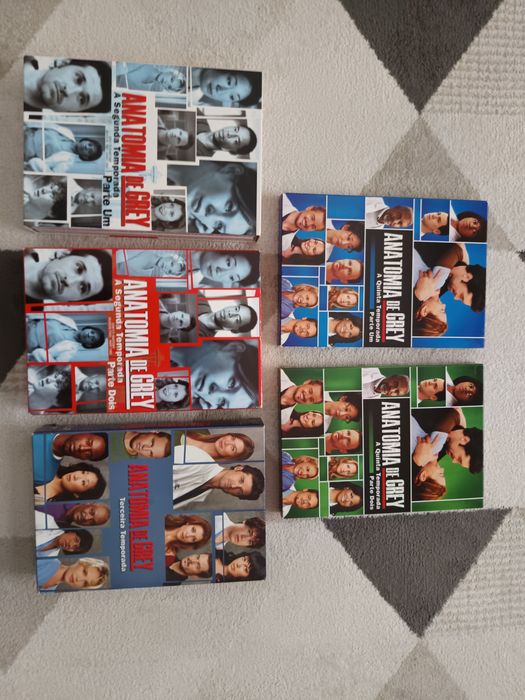 DVDs Coleção a anatomia de grey