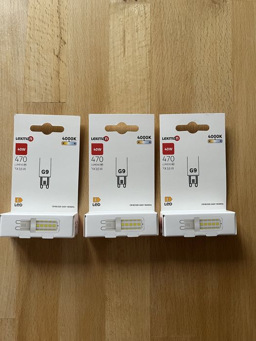 Żarowka G9 Led 3 sztuki