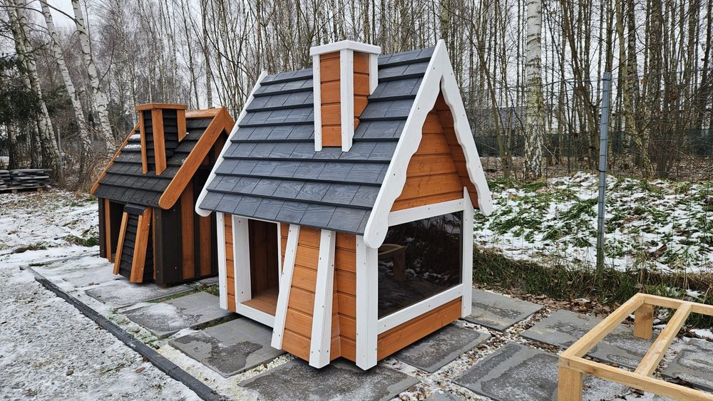 ocieplana buda dla psa waga 220kg