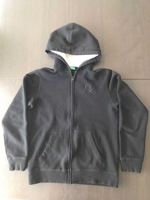 Casaco com capuz para rapaz, Benetton