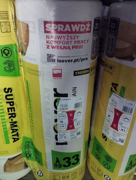 Wełna mineralna Isover