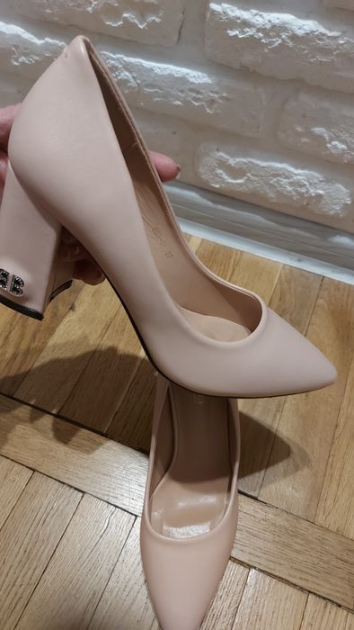 Туфлі човники бежеві