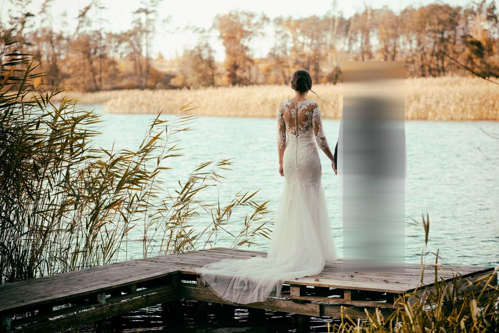 Suknia ślubna Pronovias Maden+welon