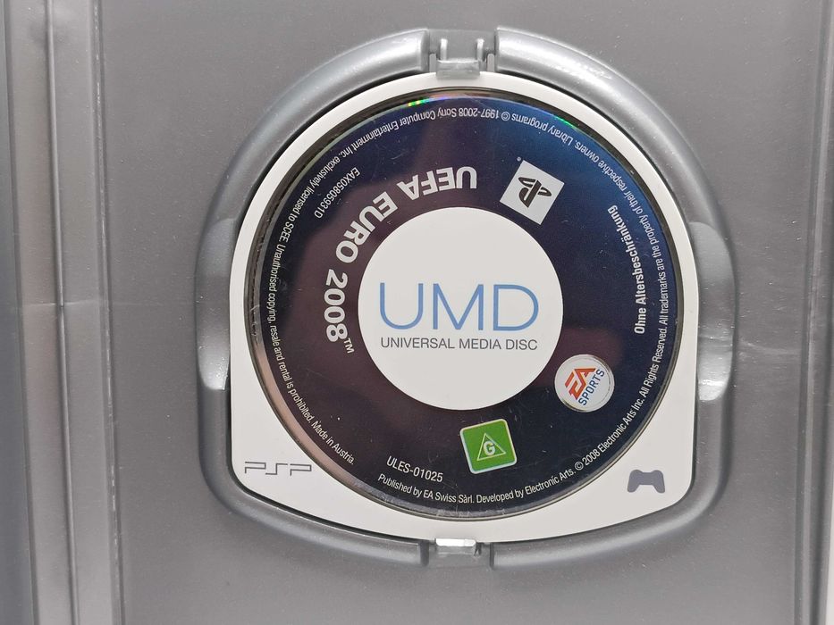 Gra Sony PSP Uefa Euro 2008