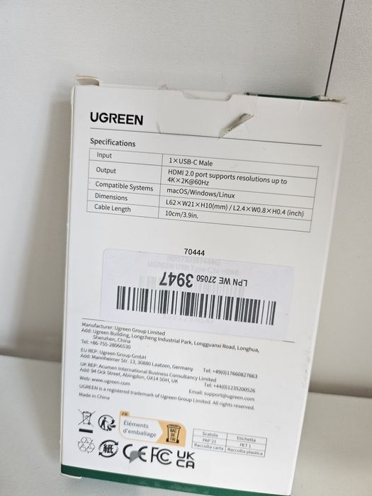 Adapter USB-C na HDMI