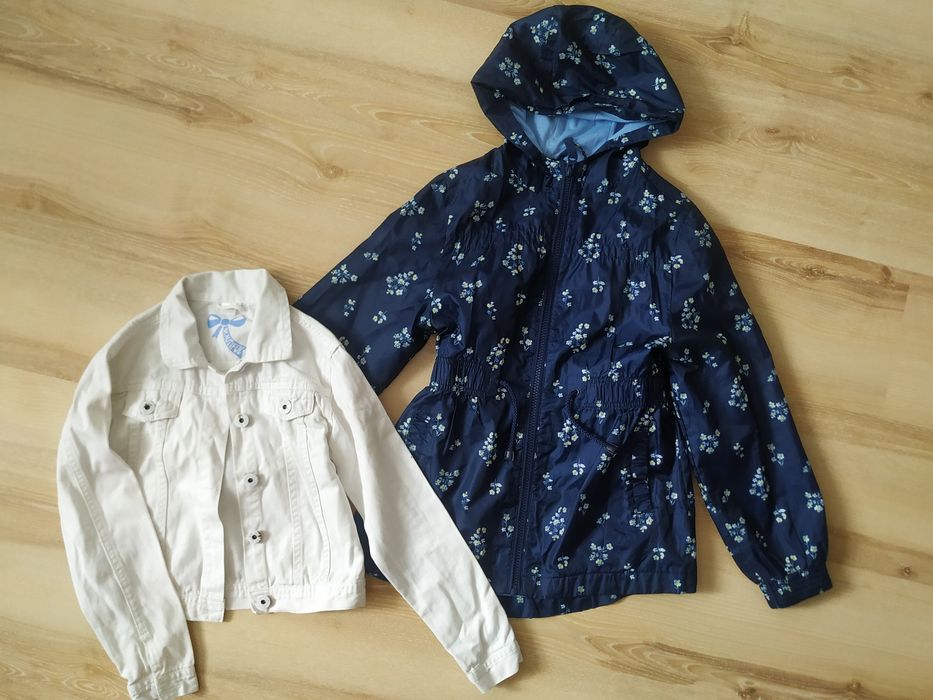 Куртка, плащ, джинсова 122-128